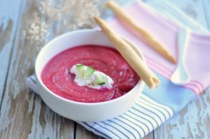 Gaspacho Betterave Chevre Frais