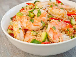 Salade De Quinoa Aux Crevettes Avocat