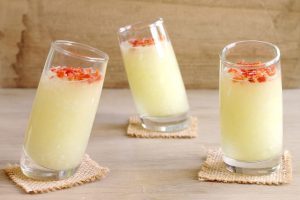 Gaspacho De Haricots Blancs Au Jambon Serrano