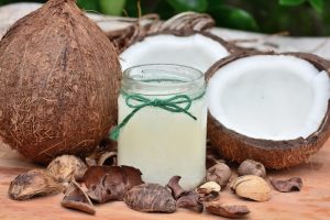 La noix de coco et l'huile de coco