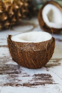 La pulpe de la noix de coco