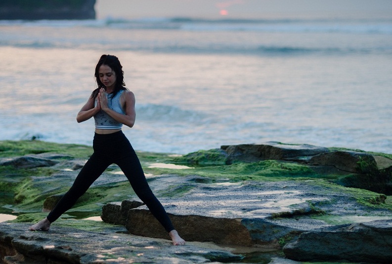 Exercices de fitness a faire a la plage